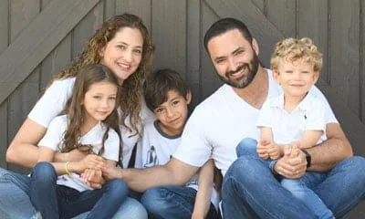 Image of Dr. Ovadia and his family.
